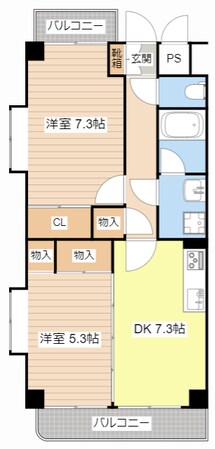 シオンの物件間取画像